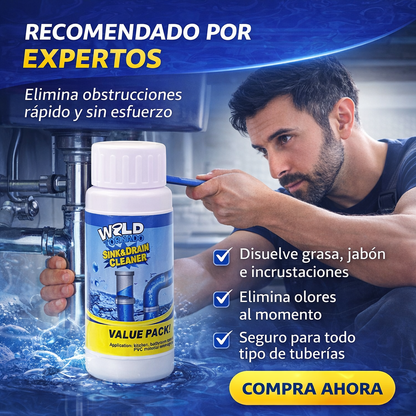 Polvo Limpiador de Tuberias